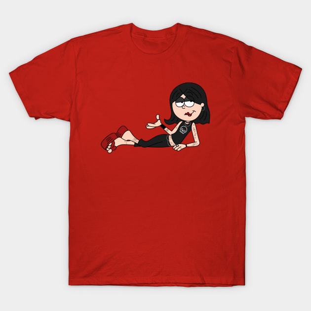 Lizzie Rocks T-Shirt by artxlife